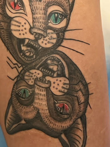 Explore cancer memorial tattoo ideas, creative tattoo ideas in Syracuse, available at Perfect Storm Tattoo