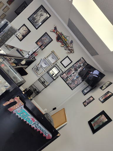 Explore cloud sleeve tattoo ideas, creative tattoo ideas in London, available at Tried and True Tattoo Parlor