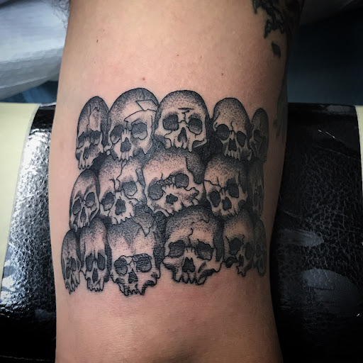 Explore green day tattoo ideas, creative tattoo ideas in Madera, available at Sea Wolf Tattoo