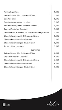 O'sarracino à Viterbo menu