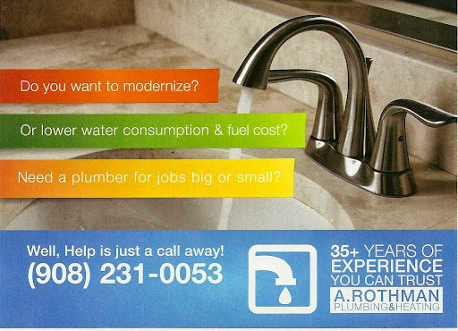 A. Rothman Plumbing and Heating in Bridgewater Township, New Jersey