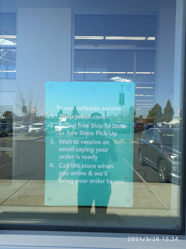 Fabric Store «Jo-Ann Fabrics and Crafts», reviews and photos, 704 W Onstott Rd, Yuba City, CA 95991, USA