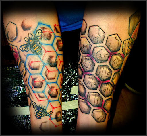 Explore black king tattoo ideas, creative tattoo ideas in Richmond, available at Art Period llc Tattoos and Artwork by Leigh Odom