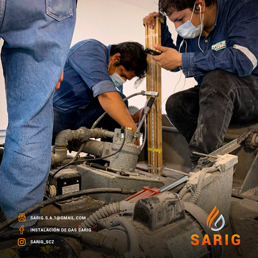 Instalación de gas domiciliario, comercial e industrial -Sarig