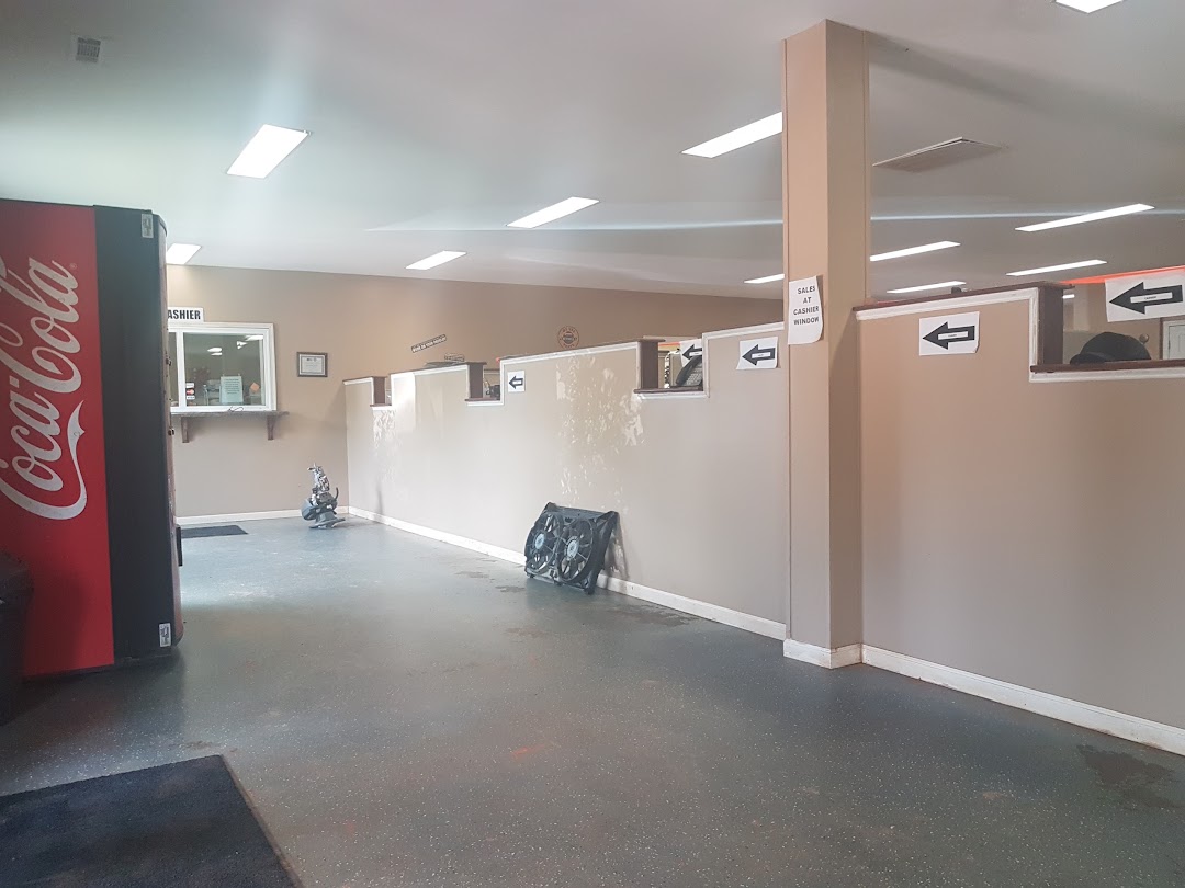 Gray & White Used Parts