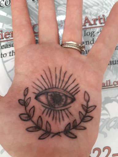 Explore bow tattoo ideas, creative tattoo ideas in Cuyahoga Falls, available at Tattoos by Jay Miller