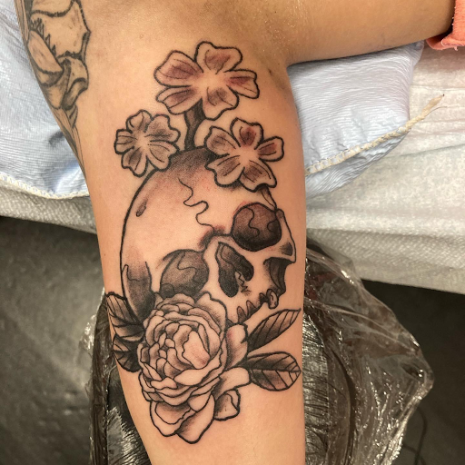 Explore saw tattoo ideas, creative tattoo ideas in Hazard, available at Lost Gypsy Tattoo