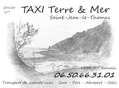 TAXI Terre & Mer à Saint-Jean-le-Thomas