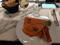 Saumon fumé du Restaurant français Le Comptoir de la Gastronomie à Paris - n°7