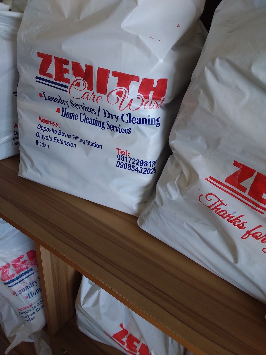 zenith care laundry