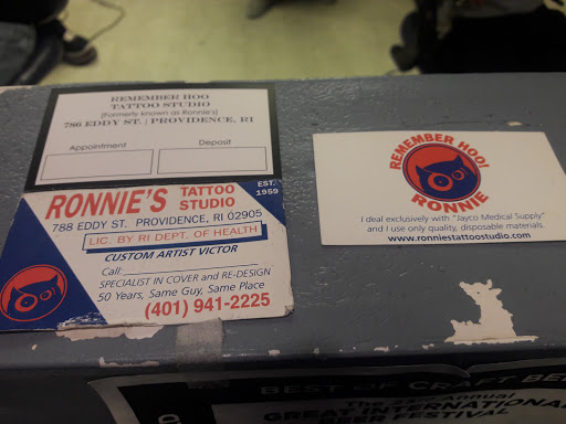 Tattoo Shop «Ronnies Tattoo», reviews and photos, 786 Eddy St, Providence, RI 02905, USA