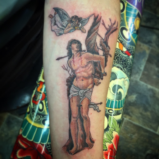 Explore tattoo ideas for back of shoulder, creative tattoo ideas in Clarksburg, available at Art & Soul Studio Of Tattoo