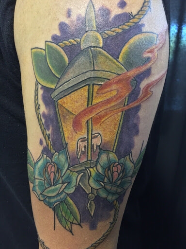 Explore solid black tattoo ideas, creative tattoo ideas in Madison, available at ART IMMORTAL TATTOO