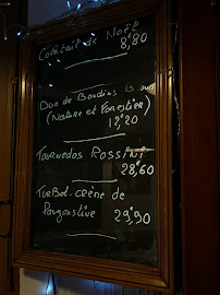 Carte du La Taverne Paillette à Le Havre
