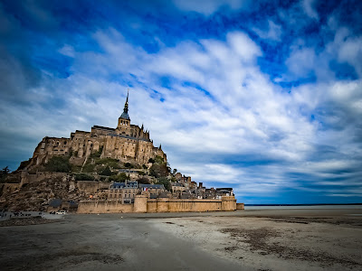 Mont Saint-Michel - Parc de stationnement à Beauvoir