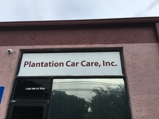 Auto Repair Shop «Plantation Car Care Inc», reviews and photos, 1386 NW 65th Way, Plantation, FL 33313, USA