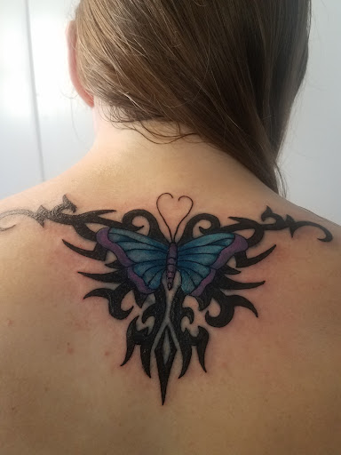 Explore gore tattoo ideas, creative tattoo ideas in Yorktown, available at Army Navy Tattoo