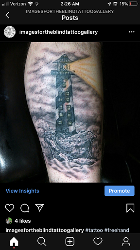 Tattoo Shop «Images for the Blind Tattoo Gallery», reviews and photos, 511 Champion Dr, Canton, NC 28716, USA