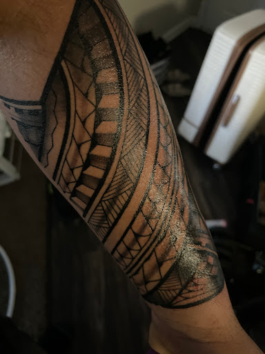 Explore road trip tattoo ideas, creative tattoo ideas in Kailua Kona, available at Packing Ink Tattoos