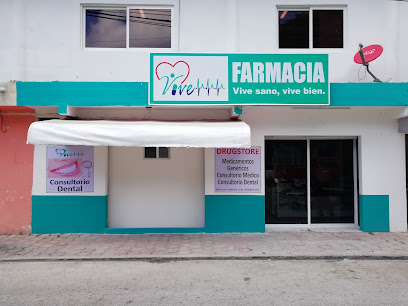 Farmacia Vive Calle 2 500, Smz 18, Joaquín Zetina Gasca, Q.R. Mexico