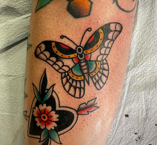 Explore top of the foot tattoo ideas, creative tattoo ideas in Charlottesville, available at Have Heart Tattoo