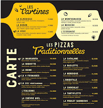 Menu / carte de La Pizza Autrement à Saint-Berthevin