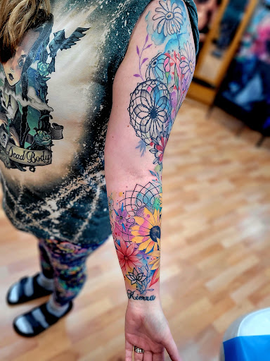 Explore calcifer tattoo ideas, creative tattoo ideas in Benton, available at Spectrum Tattoo