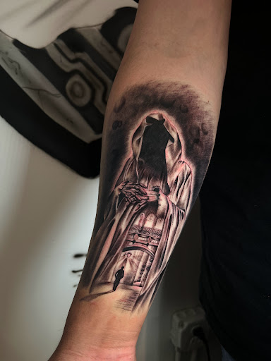 Explore illuminati tattoo ideas, creative tattoo ideas in Downey, available at Superior Ink Tattoo and Piercings