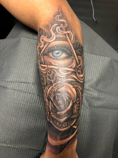 Explore cross tattoo ideas small, creative tattoo ideas in Englewood, available at Point of Entry Tattoo