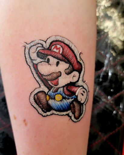 Explore mens sleeve tattoos ideas, creative tattoo ideas in Kalispell, available at Swindler Ink