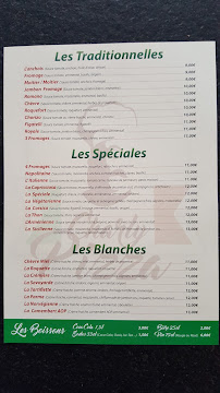 Carte du PIZZA CHARLY à Bouc-Bel-Air