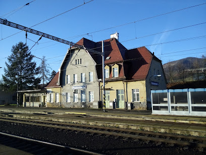 Železniční stanice Prackovice nad Labem