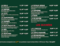Menu / carte de Le Kiosque à Pizzas de Rosières en Santerre à Rosières-en-Santerre