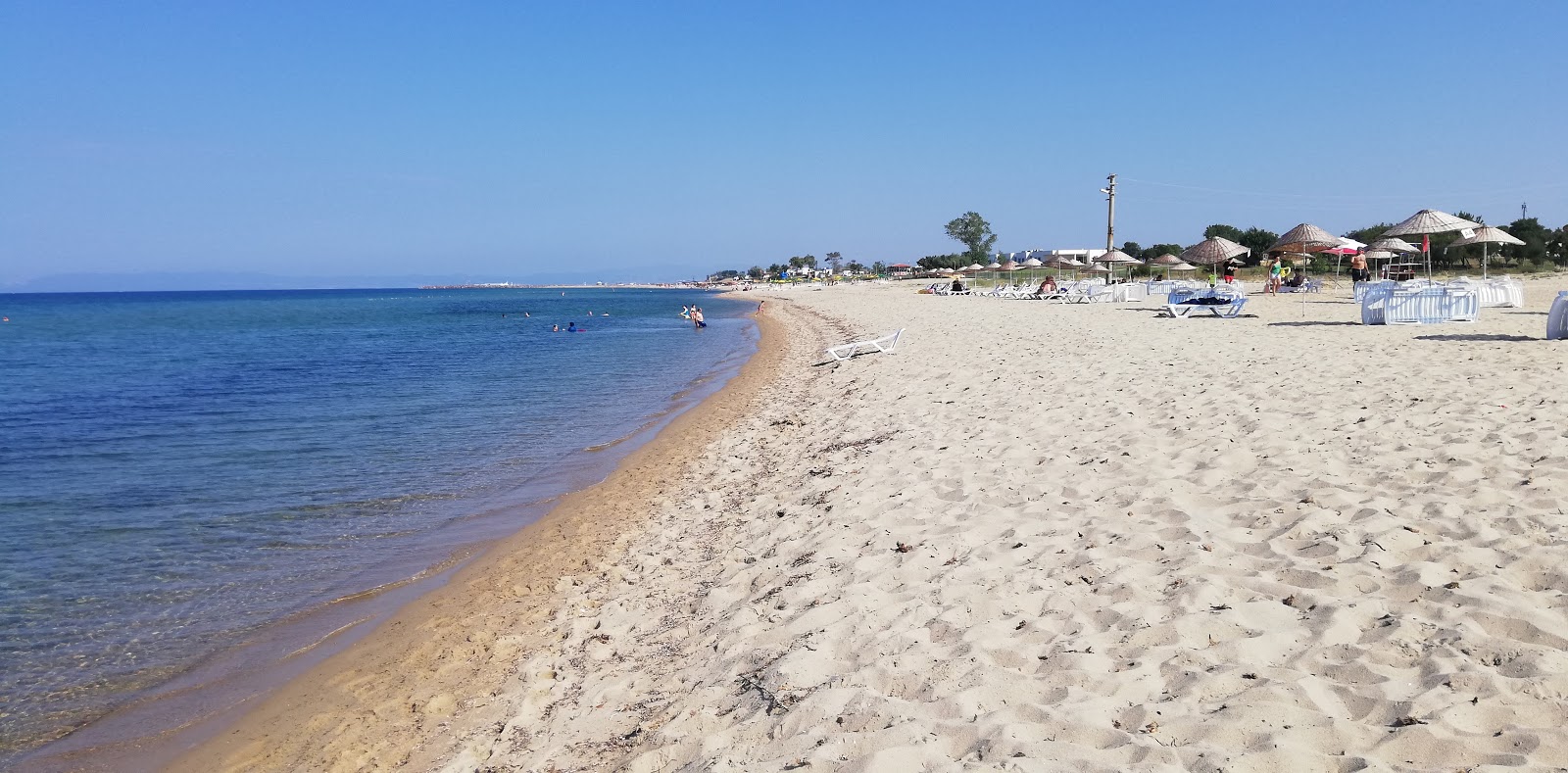 Foto von Enez Pirlanta Plaji mit beiger sand Oberfläche