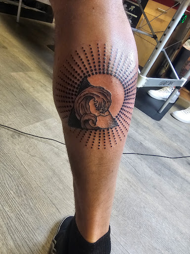 Explore gothic hand tattoo ideas, creative tattoo ideas in Newburgh, available at Millennium Tattoo