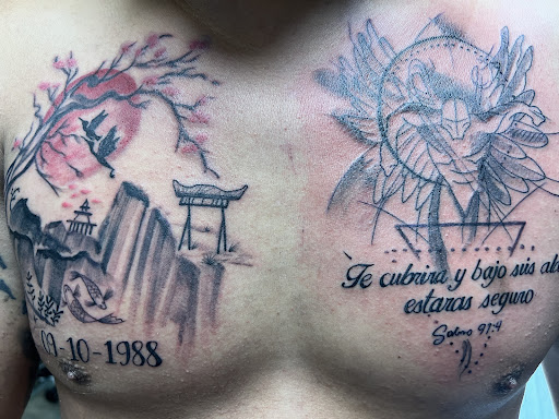 Explore pnw tattoo ideas, creative tattoo ideas in Spokane, available at Platinum Rose Tattoo Studio