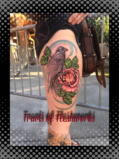 Explore shamrock tattoo ideas, creative tattoo ideas in Olympia, available at Fleshworks Tattoo Studio