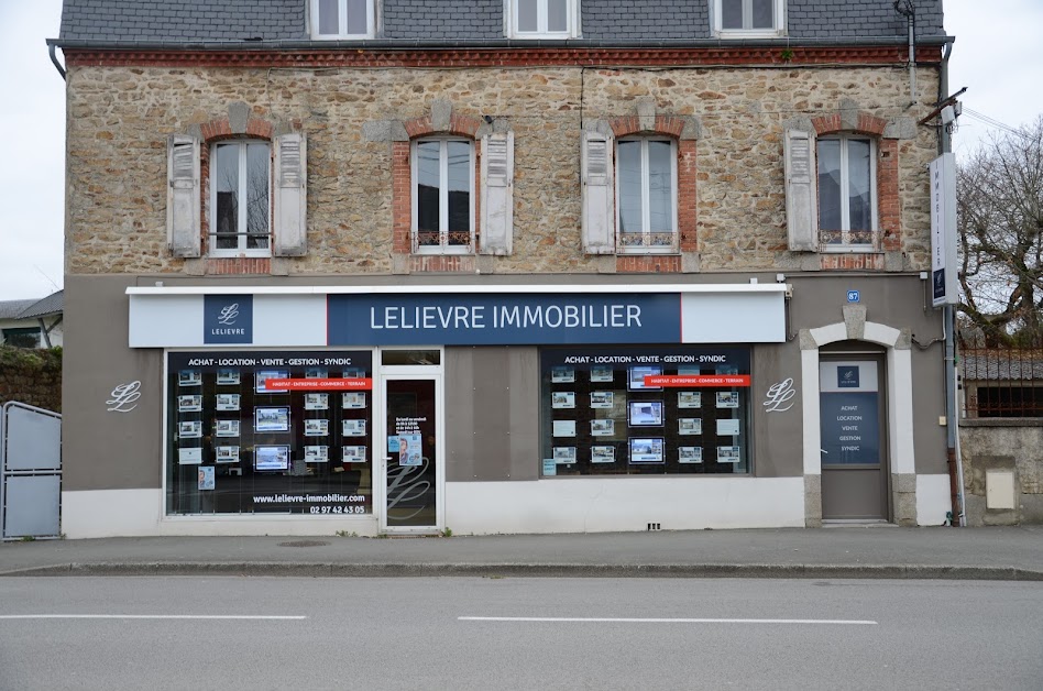 Agence immobilière LELIEVRE Vannes à Vannes (Morbihan 56)