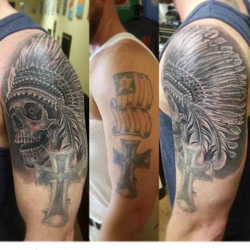 Explore lost soul tattoo ideas, creative tattoo ideas in Atlanta, available at Golden Anchor Tattoo