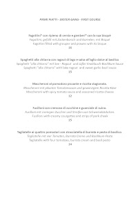 HOSTARIA AL BUONGUSTO à Limone sul Garda carte