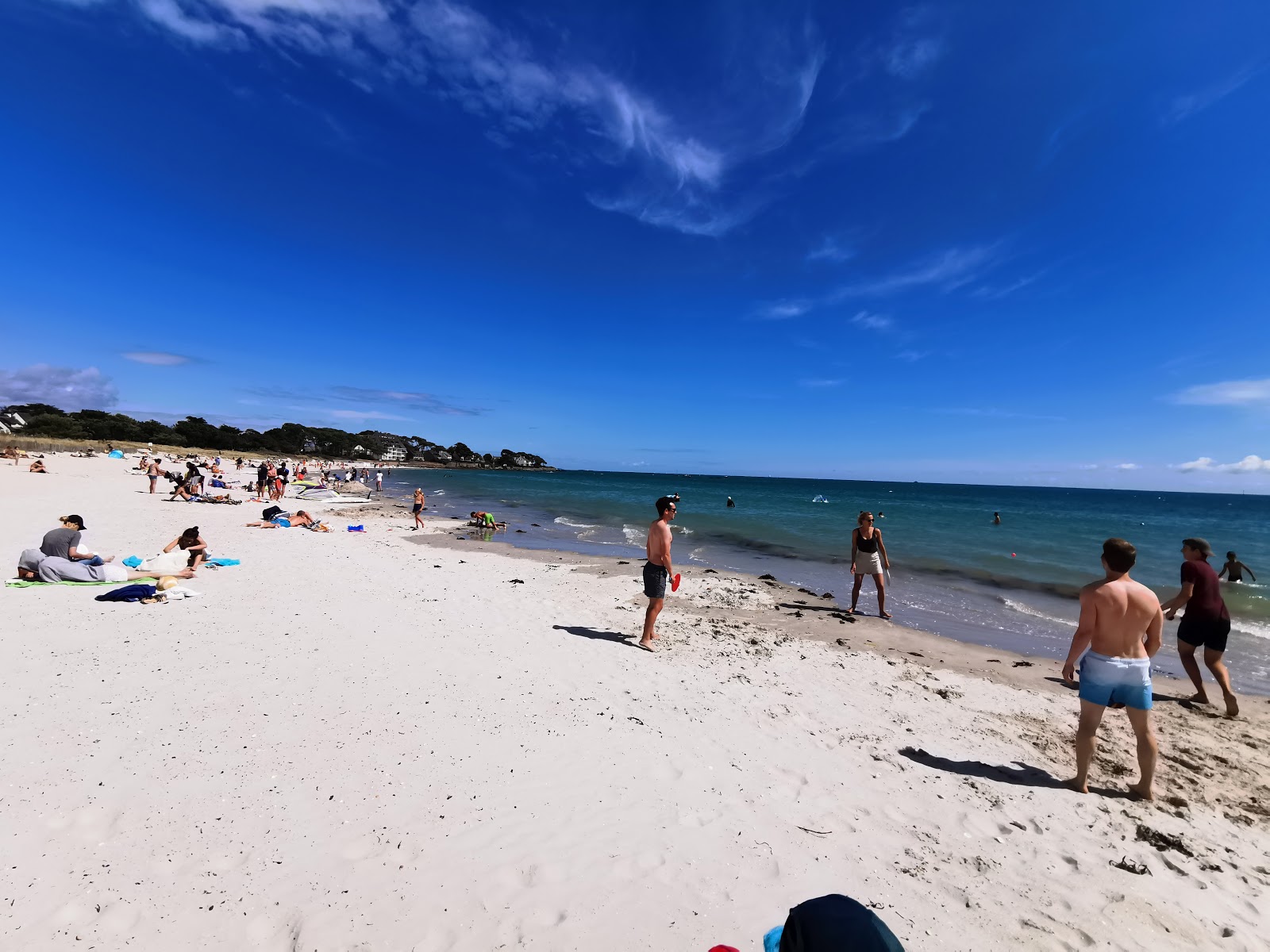 Valokuva Plage de Carnacista. puhtaustasolla korkea