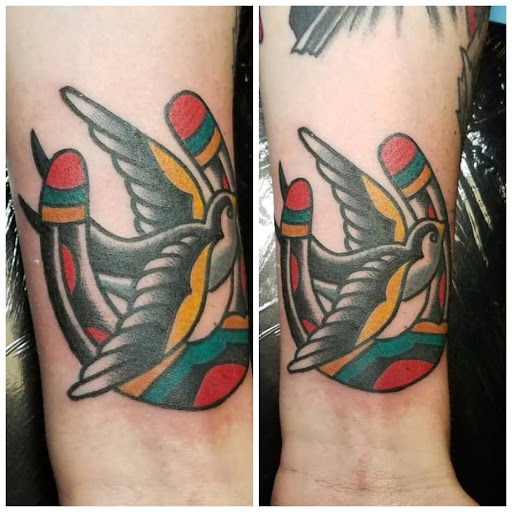 Find wild west tattoo ideas for your next unique tattoo in Albany at Dead Presidents Lounge