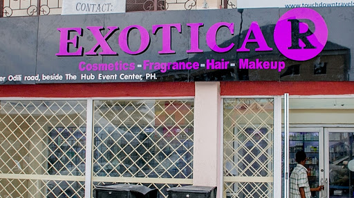 Exoticar Cosmetics, Plot 185 Peter Odili Rd, Trans Amadi, Port Harcourt, Nigeria, Outlet Mall, state Rivers