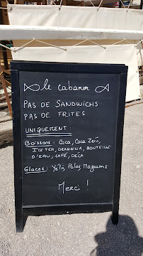 Restaurant Le Cabanon de Sausset à Sausset-les-Pins (la carte)