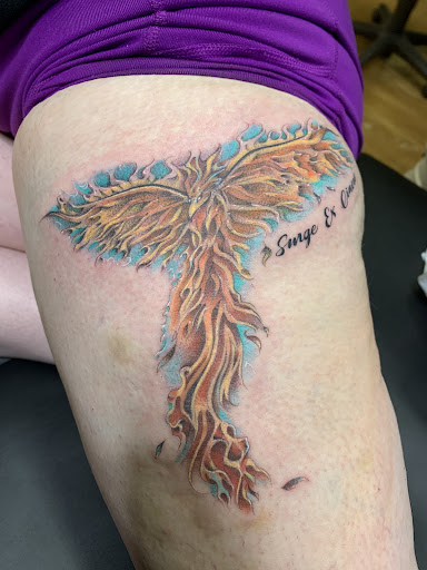 Explore def leppard tattoo ideas, creative tattoo ideas in Rochester, available at The Ink Cartel Tattoo