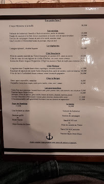 L'avant Seine à Épinay-sur-Seine menu