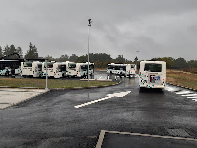 Transdev Urbain Libournais - Dépôt du réseau CALIBUS à Saint-Denis-de-Pile