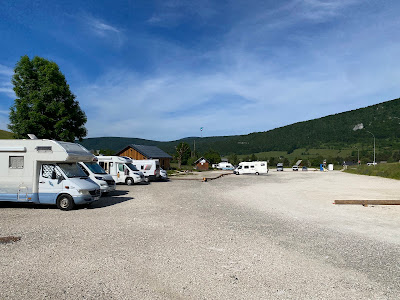 Aire de camping car à Lans-en-Vercors