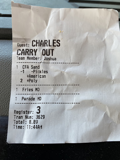 Fast Food Restaurant «Chick-fil-A», reviews and photos, 44835 Lakeview Overlook Plaza, Ashburn, VA 20147, USA