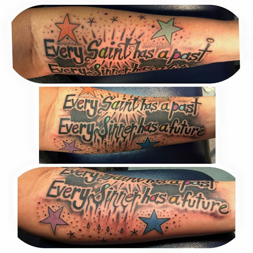 Explore intuition tattoo ideas, creative tattoo ideas in Barberton, available at Magic City Tattoo Company